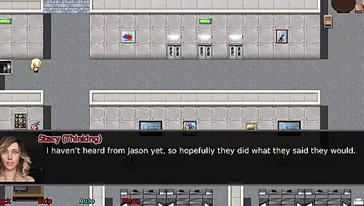 Ofis karısı #25 - bir yabancı Stacy'nin fotoğrafını çekti... Nate, Jessie ve Stacy'nin 3 meblağları vardı.