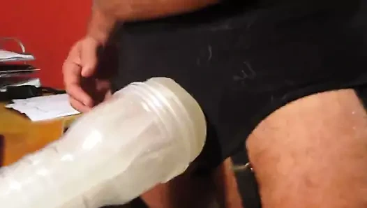 Fleshlight ficken mit Gummi