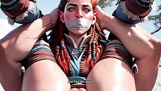 Büyük yarak sapık Aloy sana ateşli amcık veriyor - hentaijoi