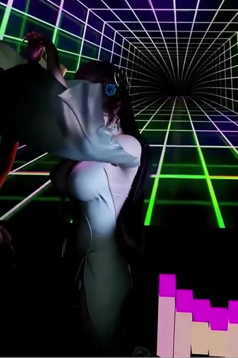 Güzellik dansçısı - 3d animasyon