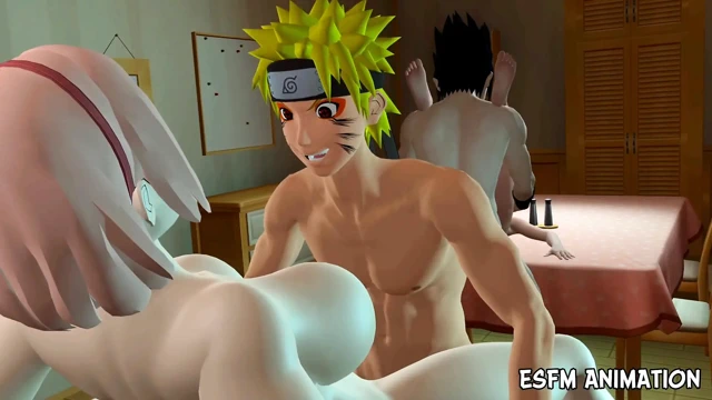 Naruto And Sakura Partisi