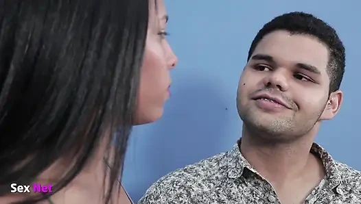 Ateşli üçlü grup seks!