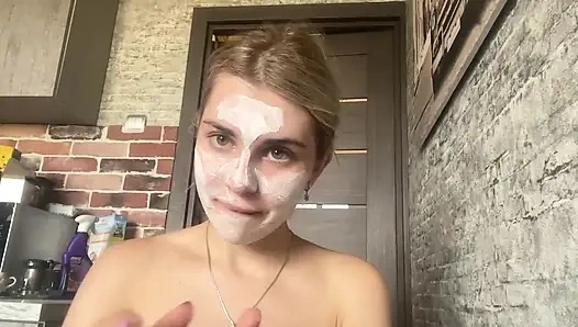 Ateşli spa maskesi tedavisi