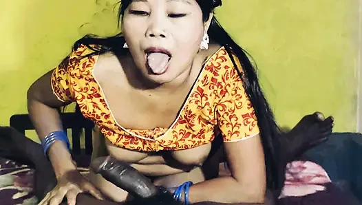 Güzel Desi çift Hintli