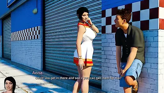 Anna'nın heyecan verici sevgisi - seks sahneleri #6 yanıp sönen göğüsler - 3d oyun