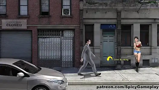 Wily D'nin maceraları: bakış açısı ayakla muamele ve yüze boşalma bölüm 92