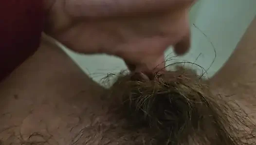 Bakış açısı sulu çiş amcık