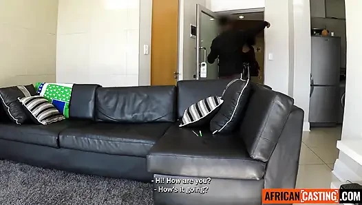 Bu evli zenci öğretmenin kocasından sıkıldığını biliyordum... Onun canı istediği sert sikişi yaptım