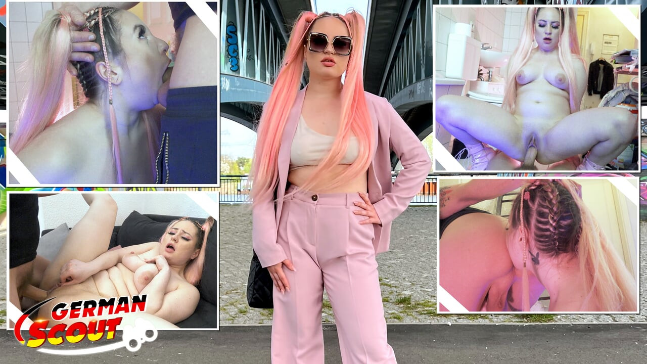 Alman izci - sert anal seks oyuncu seçmelerinde sarkık memeli pembe saçlı genç maria gail