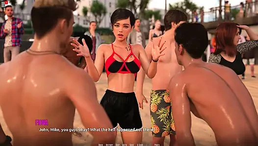 Dominos Plajı 18: Tryouts Rounds 1-2 (sfw)