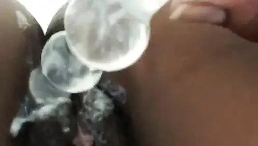 Dağınık anal ... Göt deliğimi takıyor ve sikiyorum