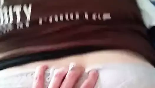 Lanet bir ordu kız ve cumming üzerinde ona göt