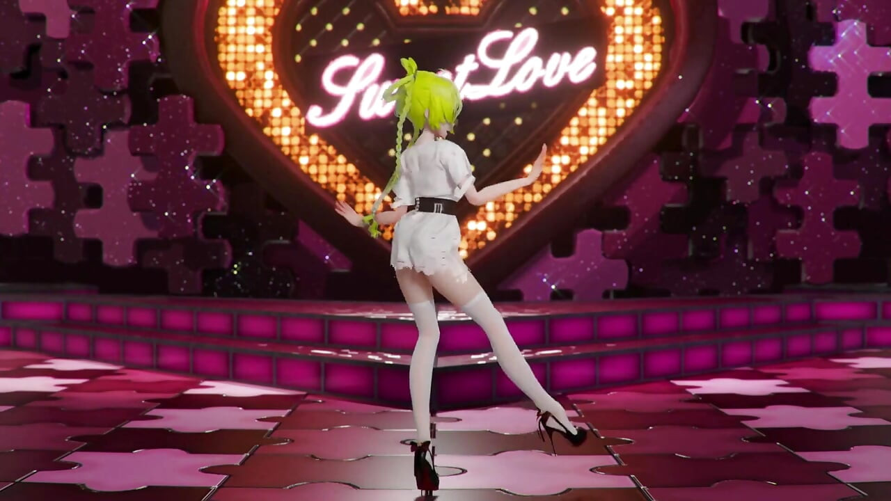 Hatsune miku şarkı soyunuyor dans hentai mmd 3d sarışın saç rengi düzenleme smixix