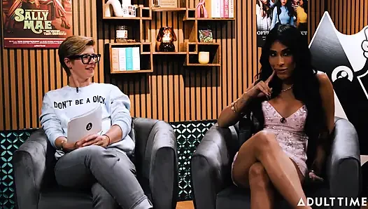Ariel Demure, Avery Lust ve Jade Venus: trans sevinç, sağım ve orta yaşlı seksi kadın vahası | Adult Time Podcast