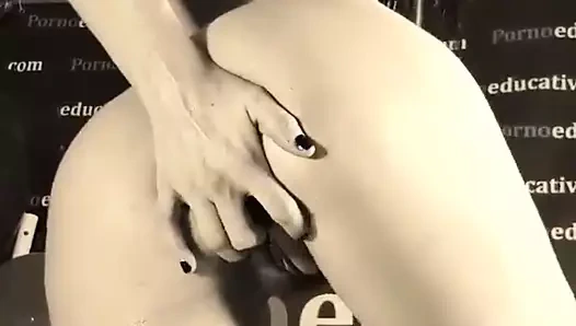 İspanyol sürtük pamela gösteren ona butthole