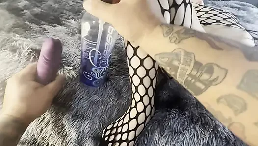 Sonunda tatlı sikiş ve yüze boşalma videosu