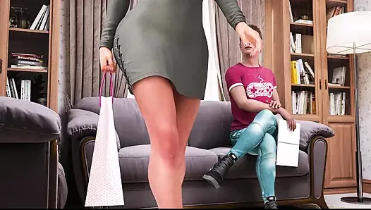 Sunville 97'nin orta yaşlı seksi kadın Bayan Clark'ı siktiğime inanamıyorum