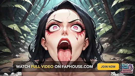 Çığlık atan ormanda orgazm: dört penis ve patlayıcı boşalma