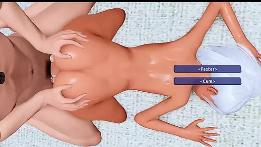 Şanslı paradoks - büyük doğal göğüslü genç seks bebeği