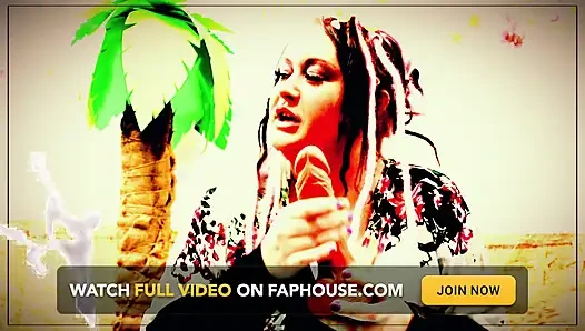 Sadece ses - tanrıça lana ile yarağı keşfediyor