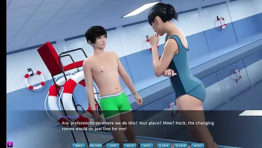 Bakire sınıf arkadaşı büyük yarakla sikiliyor - animasyonlu porno