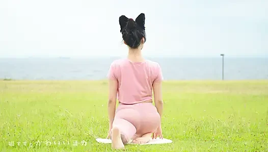 Transparan tayt tanga derlemesi, kawaii yoga