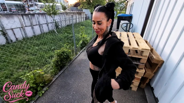 SLUT DOESN'T WANT A WARNING, SO SHE LETS THE BOSS FUCK HER CANDYSUCK