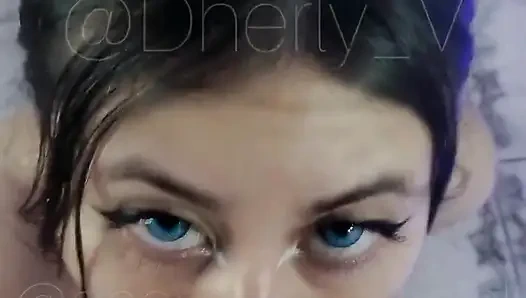 My Friend's Beautiful Stepsister Gives Me a Gentle Blowjob POV