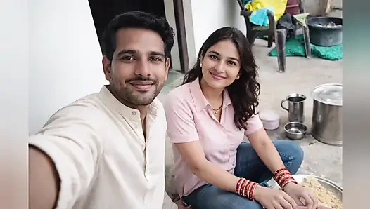 Indian village American Stepsister Romantic Video