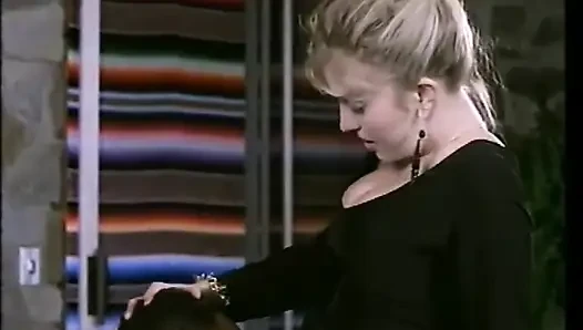 Hot Vintage Busty MILF with Hairy Pussy Fucked and Cumshot in Mouth by Monster Black Cock