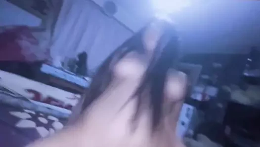 My young stepsister mistakes me for her husband and I fuck her really well