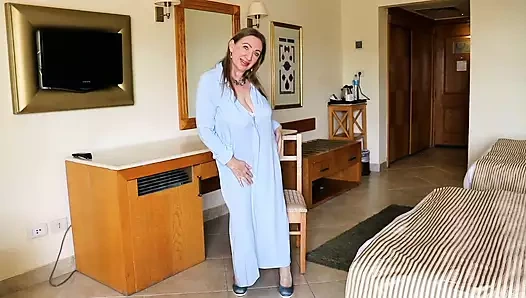 Şimdiye kadar çoraplı azdıran en ateşli olgun orta yaşlı seksi kadın derlemesi