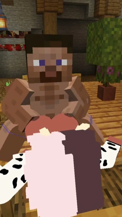 Minecraft Sexcraft Jenny Mod - Cassie'nin kocaman göğüslerinin neler sunduğunu görmek | Klip 3