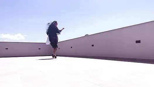 Güzel bir yerde mastürbasyon