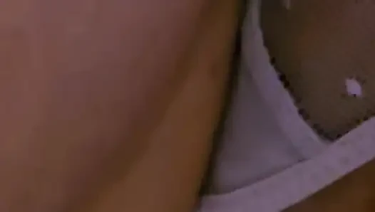 Underskirt CUM Hard Inside Her Panties On Crowded Train. Stranger's Dirty Fantasy