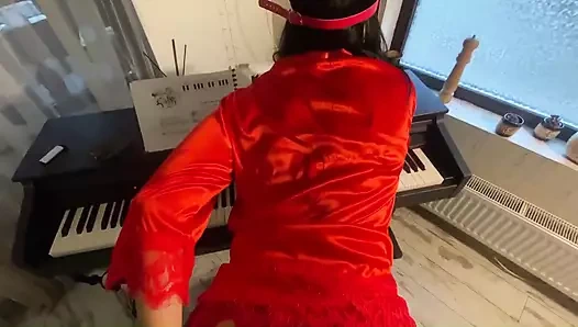 Orta yaşlı seksi kadın ep 105 anal ve domaltmalı derleme