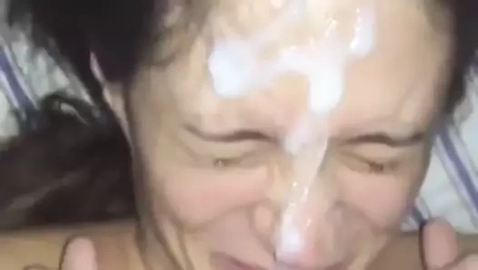 Büyük yüze boşalma