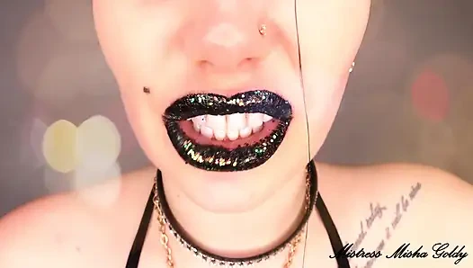 Sihirli dudaklarımın senin üzerinde bir gücü var