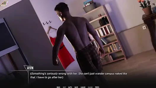 Tabu üniversitesi 07 - 18 yaşındaki kızıl saçlı çıplak seksi vücudunu göstermeyi seviyor