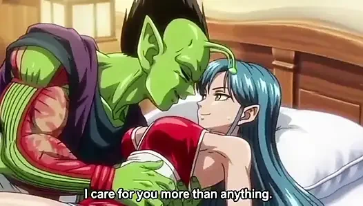 Beautiful milf fucked hard by a monster 3D animation