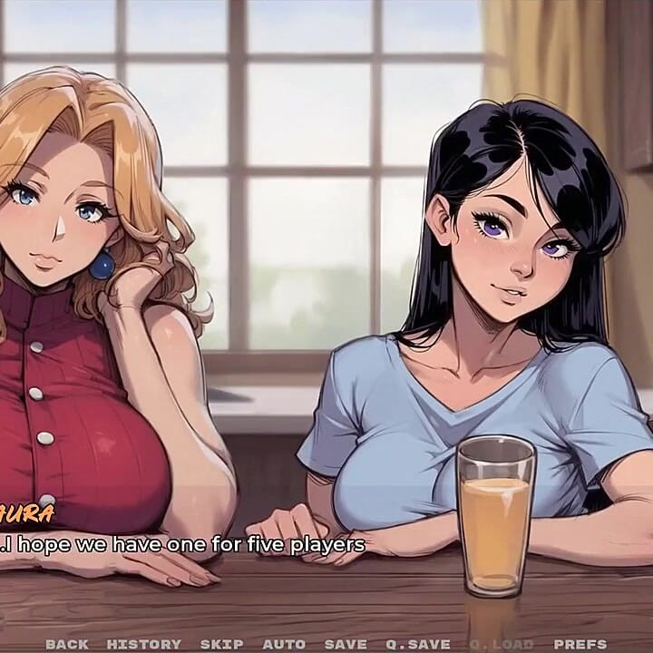 Yeni Kız Arkadaşım Tabu Hentai Oyunu Bölüm 48 Üvey babamın mutfakta üvey annem ve kız arkadaşımla birlikte olmasına şaşırtım!