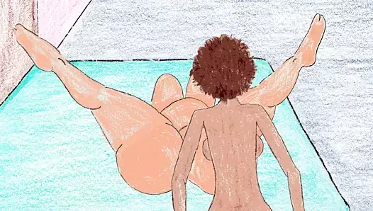 Ms hudson bir kayış-on ile felicia tarafından raylı alır