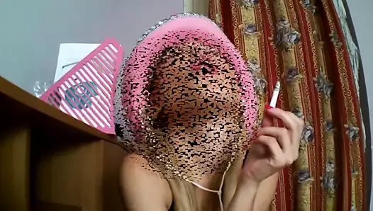 pembe bayan erotik sigara