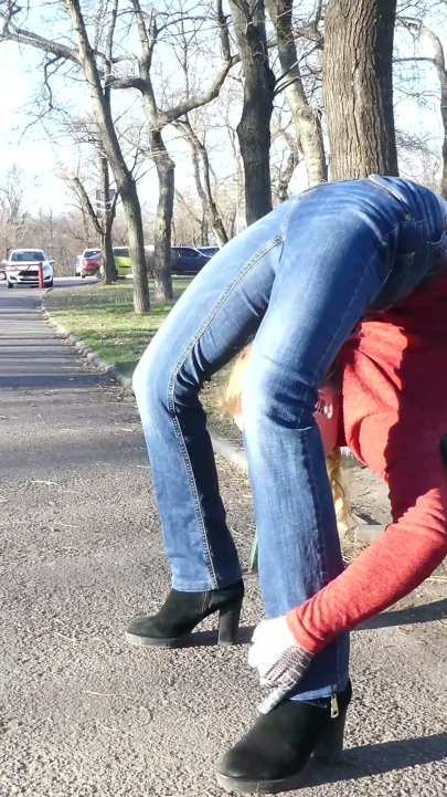Contortion açık havada