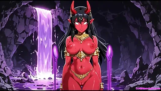 İblis kraliçesi azgın istiyor, ai animasyonu