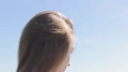 Açık havada seks + yaramaz Pamela Sanchez ile anal seks