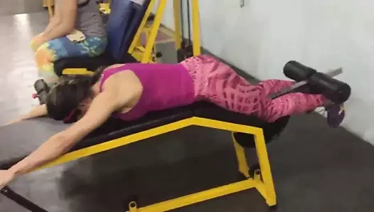 Thais Lemes Gostosa Treinando Suplex