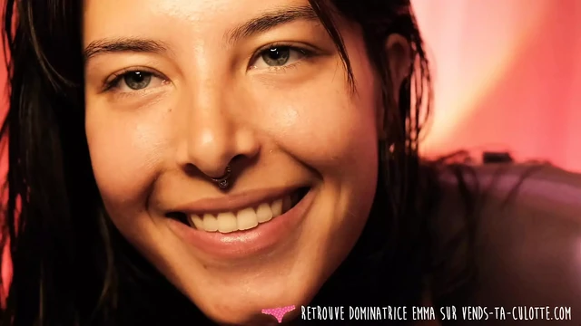 Vends-ta-culotte - nasıl yapacağını gösteren çarpıcı bir Fransız dominatrix ile anal eğitim