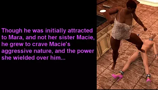 Lezbiyen femdom kulübü: yasak krallık