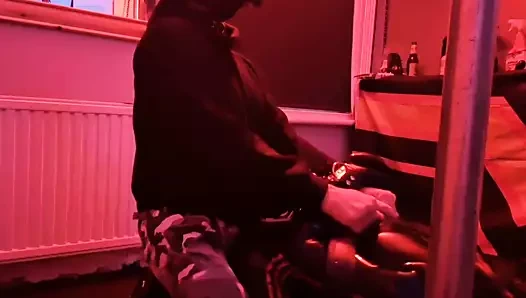 Kauçuk gimp becerdin ve üst tarafından kullanılmış